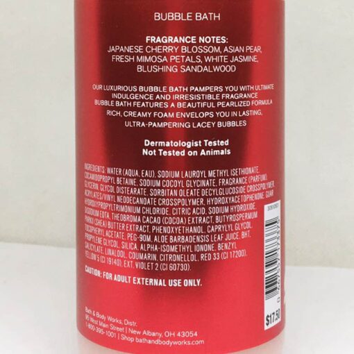 sua tam bon tao bot bath body works japanese cherry blossom bubble bath 295ml 100524 kd