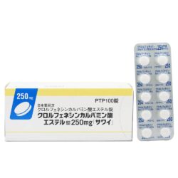 vien uong ho tro gian co sawai chlorphenesin 250mg 100 vien kd