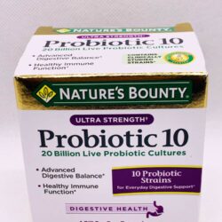 ho tro he tieu hoa va duong ruot natures bounty probiotic 10 30 vien krc