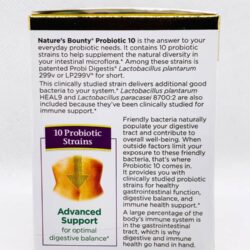 ho tro he tieu hoa va duong ruot natures bounty probiotic 10 30 vien krd