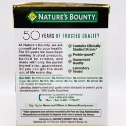 ho tro he tieu hoa va duong ruot natures bounty probiotic 10 30 vien kre