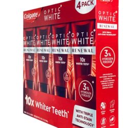 Kem đánh răng Colgate Optic White Renewal 121g x4 tuýp 13 kem danh rang colgate optic white renewal 121g x4 tuyp knc