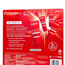Kem đánh răng Colgate Optic White Renewal 121g x4 tuýp 14 kem danh rang colgate optic white renewal 121g x4 tuyp knd