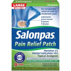 Miếng dán Salonpas size lớn Hisamitsu Salonpas Large 10cmx14cm 9 miếng 8 mieng dan salonpas size lon hisamitsu salonpas large 10cmx14cm 9 mieng kg