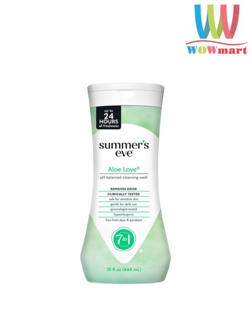 Nước rửa vệ sinh phụ nữ Summer’s Eve Aloe Love 444ml
