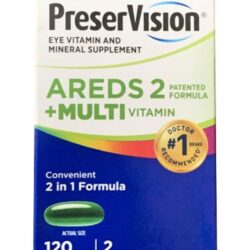 Viên uống bổ mắt cho người lớn (trên 50 tuổi) Preservision AREDS2 Multivitamin 2in1 Formula 120 Softgels 7 vien uong bo mat cho nguoi lon tren 50 tuoi preservision areds2 multivitamin 2in1 formula 120 softgels ka
