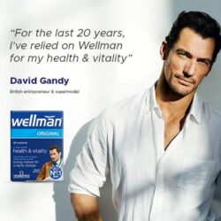 Viên uống hỗ trợ sức khỏe cho nam giới Wellman Original 30 Tablets 16 vien uong ho tro suc khoe cho nam gioi wellman original 30 tablets kb