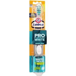 Bàn chải đánh răng dùng pin Spinbrush Pro White Powered Toothbrush Soft Bristles 10 ban chai danh rang dung pin spinbrush pro white powered toothbrush soft bristles ka