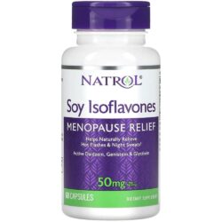 bo sung noi tiet to nu tu mam dau nanh natrol soy isoflavones 50mg 60 capsules ka