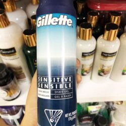 Gel cạo râu Gillette Sensitive Sensible Shave Gel 170g 7 gel cao rau gillette sensitive sensible shave gel 170g ka