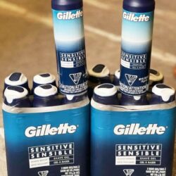 Gel cạo râu Gillette Sensitive Sensible Shave Gel 170g 9 gel cao rau gillette sensitive sensible shave gel 170g kb