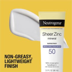 Kem chống nắng Neutrogena Sheer Zinc Mineral Sunscreen SPF50 88ml 7 kem chong nang neutrogena sheer zinc mineral sunscreen spf50 88ml kb
