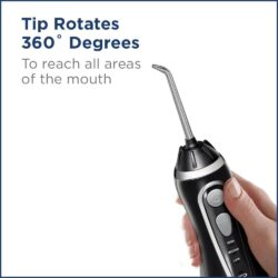 may tam nuoc cam tay waterpik cordless advanced water flosser black kd