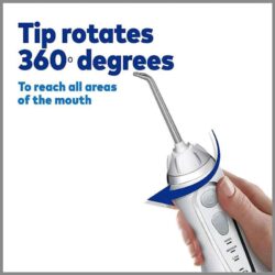 Máy tăm nước cầm tay Waterpik Cordless Advanced Water Flosser (White) 14 may tam nuoc cam tay waterpik cordless advanced water flosser white kc