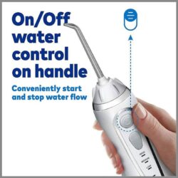 Máy tăm nước cầm tay Waterpik Cordless Advanced Water Flosser (White) 15 may tam nuoc cam tay waterpik cordless advanced water flosser white kd