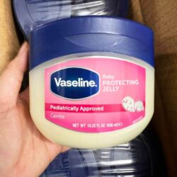sap duong am da cho be vaseline baby protecting jelly 450ml kd