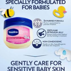 sap duong am da cho be vaseline baby protecting jelly 450ml kf
