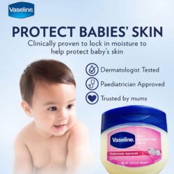 sap duong am da cho be vaseline baby protecting jelly 450ml kg