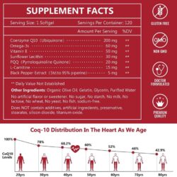 vien uong bo sung coq10 nature target coq10 200mg plus pqq l carnitine 120 softgels ke