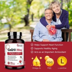 vien uong bo sung coq10 nature target coq10 200mg plus pqq l carnitine 120 softgels kg