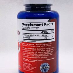 Viên uống bổ sung CoQ10 NusaPure High Absorption Coenzyme Q10 400mg 100 Capsules 9 vien uong bo sung coq10 nusapure high absorption coenzyme q10 400mg 100 capsules kb