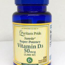 Viên uống bổ sung Vitamin D3 Puritan’s Pride Vitamin D3 50mcg (2000 IU) 100 Softgels 10 vien uong bo sung vitamin d3 puritans pride vitamin d3 50mcg 2000 iu 100 softgels 250724 ka