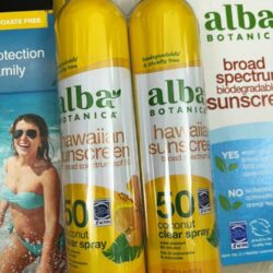 xit chong nang alba botanica hawaiian sunscreen spray spf50 227g x 2 chai ke