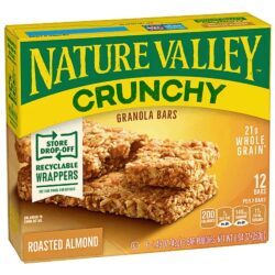 Bánh yến mạch Nature Valley Crunchy Granola Bars 12 thanh (Roasted Almond) 10 banh yen mach nature valley crunchy granola bars 12 thanh roasted almond kb