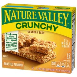 Bánh yến mạch Nature Valley Crunchy Granola Bars 12 thanh (Roasted Almond) 11 banh yen mach nature valley crunchy granola bars 12 thanh roasted almond kc