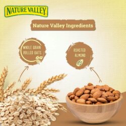 Bánh yến mạch Nature Valley Crunchy Granola Bars 12 thanh (Roasted Almond) 15 banh yen mach nature valley crunchy granola bars 12 thanh roasted almond kf