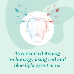 Bộ làm trắng răng White Glo Teeth Whitening Kit Advanced Red & Blue Light (sạc điện) 13 bo lam trang rang white glo teeth whitening kit advanced red blue light ka