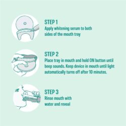 Bộ làm trắng răng White Glo Teeth Whitening Kit Plus Blue Light (dùng pin) 14 bo lam trang rang white glo teeth whitening kit plus blue light uc kb
