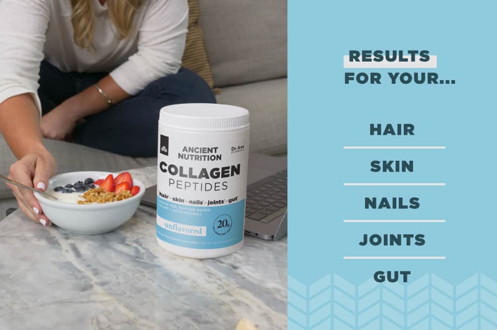 bot collagen ancient nutrition collagen peptides unflavored 720g kg