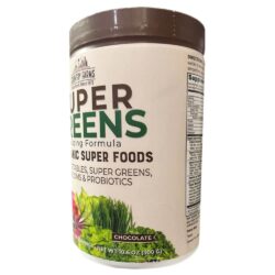 Bột thực phẩm xanh hữu cơ Country Farms Super Greens Powder 300g Chocolate 10 bot thuc pham xanh huu co country farms super greens powder 300g chocolate 010924 kc