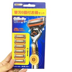 Dao cạo râu Gillette Proglide 5+1 Power nội địa Nhật Bản (kèm 6 lưỡi) 6 dao cao rau gillette proglide 5 1 power noi dia nhat ban kem 6 luoi ka