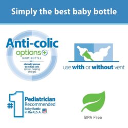 hop 2 binh sua thuy tinh co hep dr browns natural flow options anti colic narrow glass bottle 120ml ka