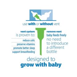 hop 2 binh sua thuy tinh co hep dr browns natural flow options anti colic narrow glass bottle 120ml kd