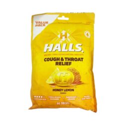 Kẹo Halls thông cổ, mát họng Halls Relief Honey Lemon 80 viên