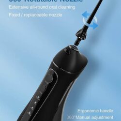 may tam nuoc nicwell 4 modes f5025 water flosser black kc