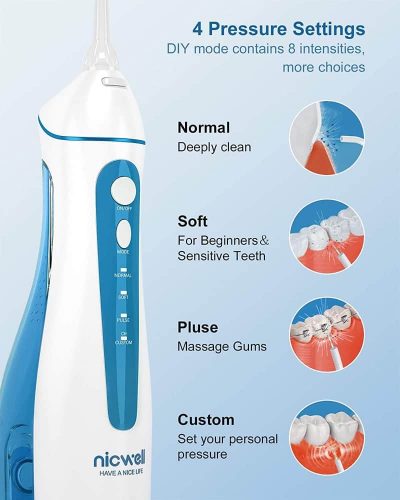 may tam nuoc nicwell 4 modes f5025 water flosser white kb
