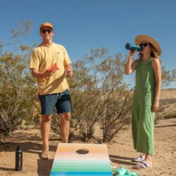 set 2 binh giu nhiet thermoflask 710ml black green kf