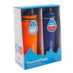 set 2 binh giu nhiet thermoflask 710ml orange blue kc
