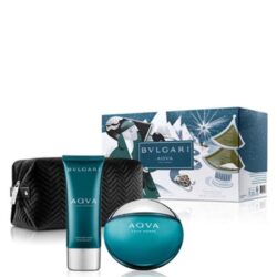 Set Nước hoa nam và Dưỡng da sau khi cạo râu Bvlgari Aqva Pour Homme (EDT 100ml + After Shave Balm 100ml + Túi đựng) 12 set nuoc hoa nam va duong da sau khi cao rau bvlgari aqva pour homme edt 100ml after shave balm 100ml tui dung kf