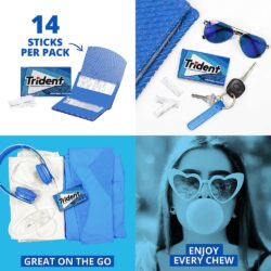 Sing gum Mỹ không đường Trident Spearmint, Mint Bliss, Original 14 Sticks x20 Packs 15 sing gum my khong duong trident spearmint mint bliss original 14 sticks x20 packs kd