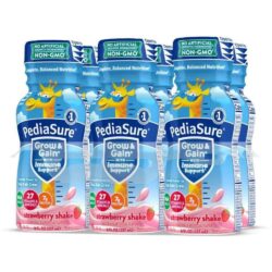 Sữa Pediasure nước hương dâu Pediasure Grow & Gain Strawberry Shake 237ml Lốc 6 chai 11 sua pediasure nuoc huong dau pediasure grow gain strawberry shake 237ml loc 6 chai kd