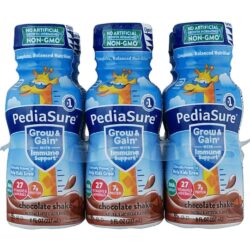 Sữa Pediasure nước hương socola Pediasure Grow & Gain Chocolate Shake 237ml Lốc 6 chai 9 sua pediasure nuoc huong socola pediasure grow gain chocolate shake 237ml loc 6 chai kf