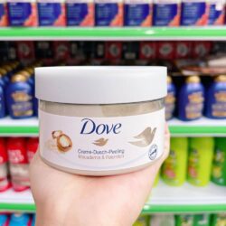 Tẩy tế bào chết Dove Creme-Dusch-Peeling Macadamia & Reismilch 225ml 6 tay te bao chet dove creme dusch peeling macadamia reismilch 225ml ka