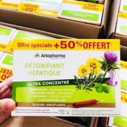 thao moc giai doc gan dang nuoc arkopharma detoxifiant hepatique 10ml x 30 ong kc