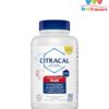 Viên uống bổ sung Canxi Citracal Maximum Calcium Citrate +D3 180 Caplets