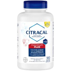 Viên uống bổ sung Canxi Citracal Maximum Calcium Citrate +D3 180 Caplets 11 vien uong bo sung canxi citracal maximum calcium citrate d3 180 caplets kf